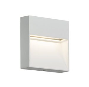 230V IP44 5W LED Square Wall /Guide Light - White