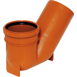 Underground 110mm 45° Single Socket Low Trap