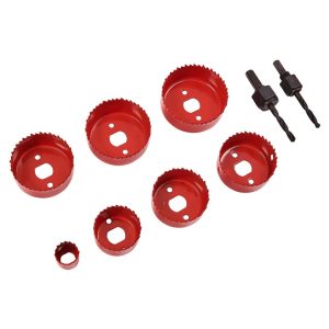 M1625 9 Piece Heavy Duty Circular Hole Saw Set