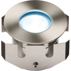 1IPB IP68 1W Blue High Powered LED Stainless Steel Decking Light