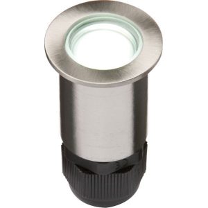 I4IPW P67 24V Small Stainless Steel Ground Fitting 4 x White LED