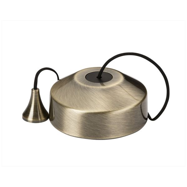10AX 2-Way Pull Cord Switch - Antique Brass
