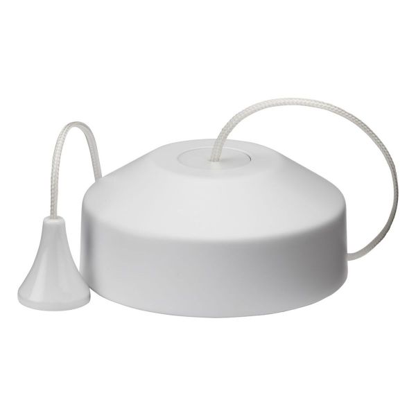 8300MW 10AX 2-Way Pull Cord Switch - Matt White