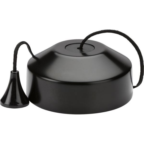 8301MB 1-Way 10-150W (5-100W LED) Trailing Edge Pull Cord Dimmer Switch - Matt Black