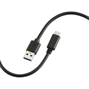 AVAC15 1.5m 60W USB-A to USB-C Cable - Black