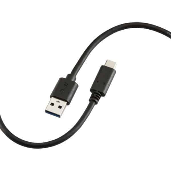AVAC15 1.5m 60W USB-A to USB-C Cable - Black