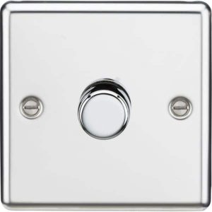 CL2191PC 1G 2-way 10-200W (5-150W LED) Intelligent Dimmer - Polished Chrome