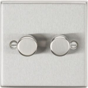 CS2192BC 2G 2-Way 10-200W (5-150W LED) Intelligent Dimmer - Brushed Chrome