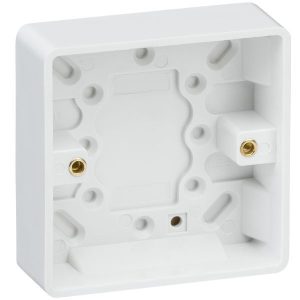 CU1400 Single 25mm Pattress Box
