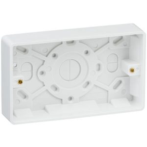 CU1500 Double 25mm Pattress Box