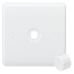 CU1DIM 1G Dimmer Plate with Matching Dimmer Cap