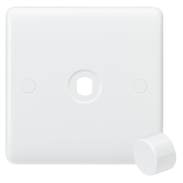 CU1DIM 1G Dimmer Plate with Matching Dimmer Cap