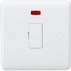CU6000N 13A Fused Spur Unit with Neon