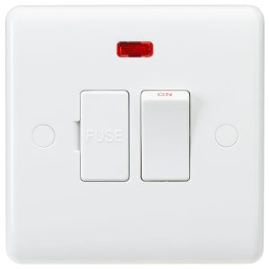 CU6300N 13A Switched Fused Spur Unit with Neon