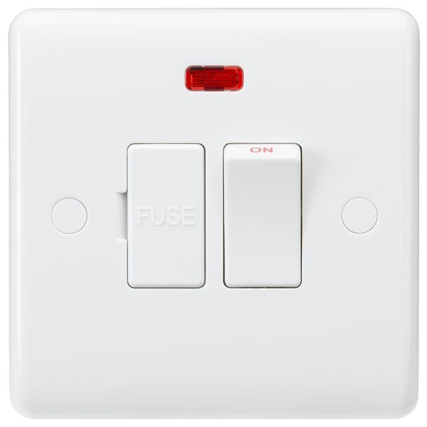 CU6300N 13A Switched Fused Spur Unit with Neon
