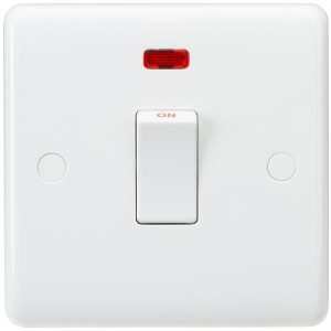 CU8341N 20A DP Switch with Neon