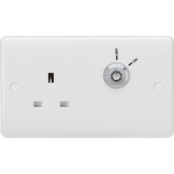 CU9LOCKN DP Lockable Socket with Neon