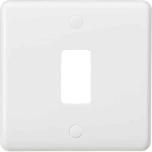 CUG1 1G Curved Edge Grid Faceplate