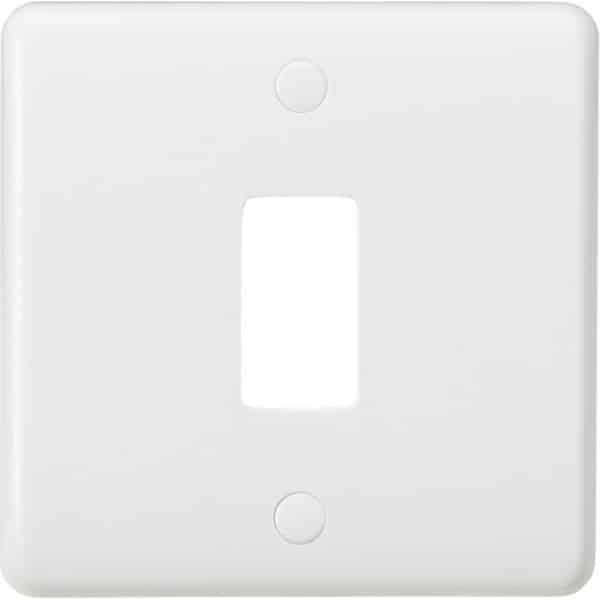 CUG1 1G Curved Edge Grid Faceplate