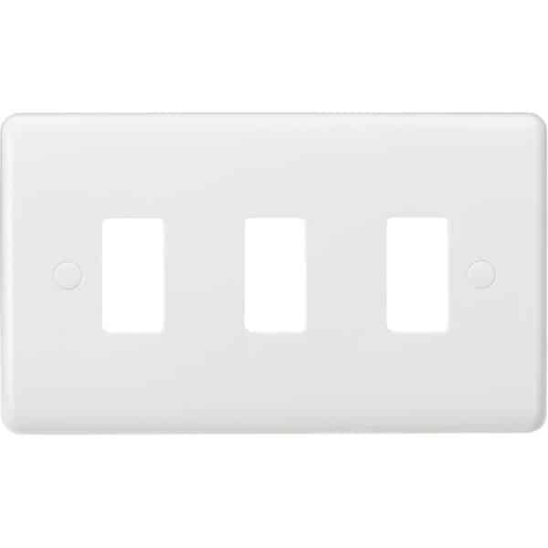 CUG3 3G Curved Edge Grid Faceplate