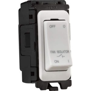 Knightsbridge CUGM19 10A Fan Isolator Switch Module