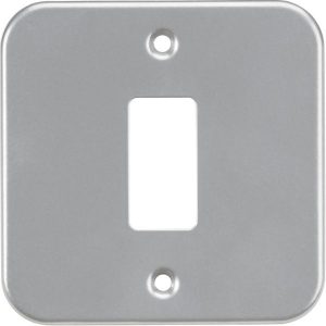GDFP001M Metalclad 1G Grid Faceplate