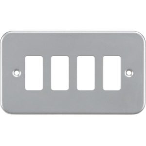 GDFP004M Metalclad 4G Grid Faceplate