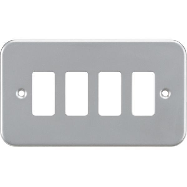 GDFP004M Metalclad 4G Grid Faceplate
