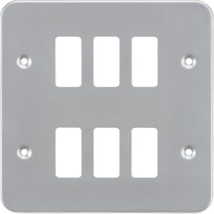 GDFP006M Metalclad 6G Grid Faceplate