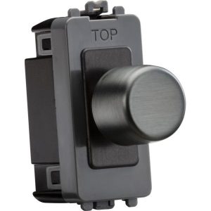 Knightsbridge GDM1501SB 2-Way 10-150W (5-150W LED) Intelligent Dimmer - Smoked Bronze