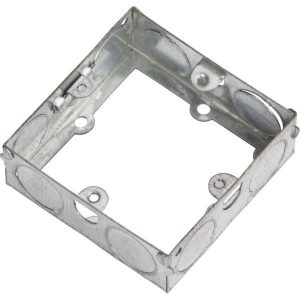 GSE25 1G 25mm Galvanised Steel Extension Box