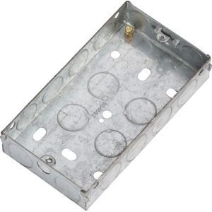 GSK225 2G 25mm Galvanised Steel Box