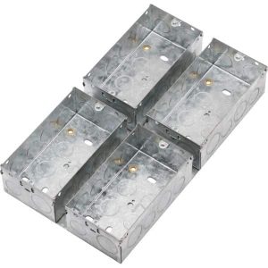 GSK298MM 47mm Galvanised Steel Box for Combination Multimedia Plate