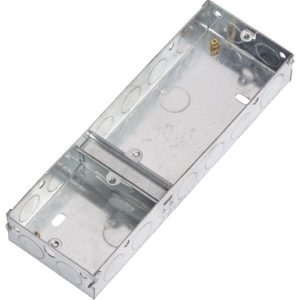 GSK335D 3G 35mm Single Plus Double Galvanised Steel Box