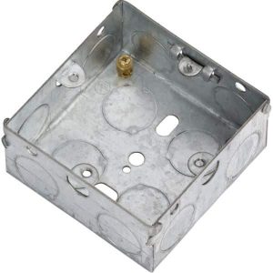 GSK35 1G 35mm Galvanised Steel Box