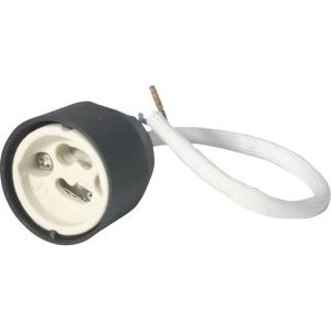 LH02 GU10 Lampholder 260mm length Silicon Impregnated Over Sheathed Cable