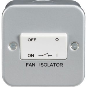 M1100 Metal Clad 10AX Fan Isolator Switch