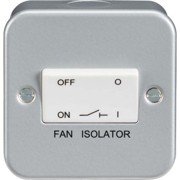 M1100 Metal Clad 10AX Fan Isolator Switch