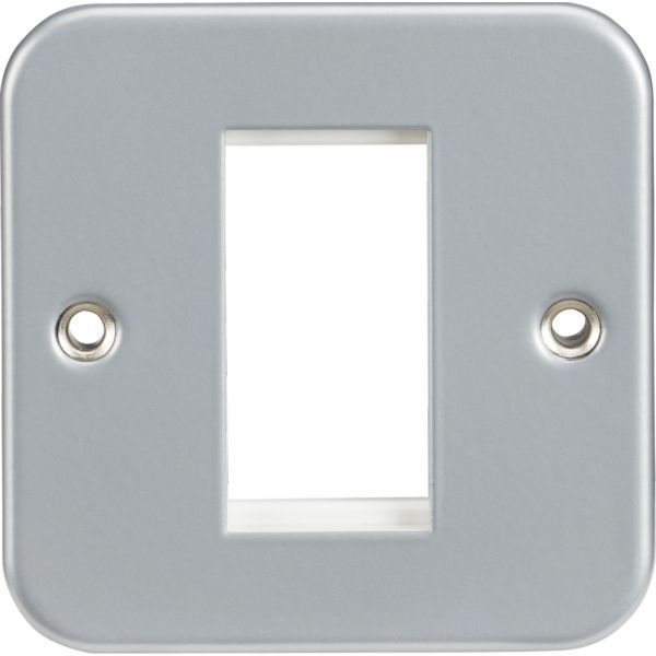 M1G Metal Clad 1G Modular Faceplate