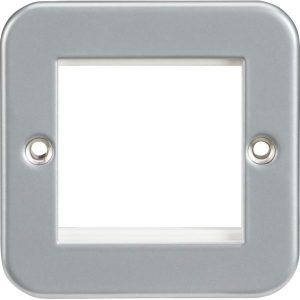 M-2G Metal Clad 2G Modular Faceplate