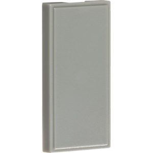 NETHGY PACK OF 10 - Half Blanking Modules (25 x 50mm) - Grey