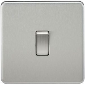SF1000DPBC 10AX 1G DP Switch - Brushed Chrome