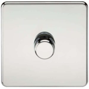 SF2191PC 1G 2-Way 10-200W (5-150W LED) Intelligent Dimmer - Polished Chrome