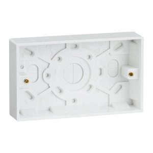 SN1500 Double 25mm Pattress Box