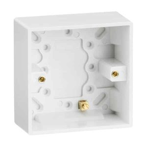 SN1400 Single 25mm Pattress Box
