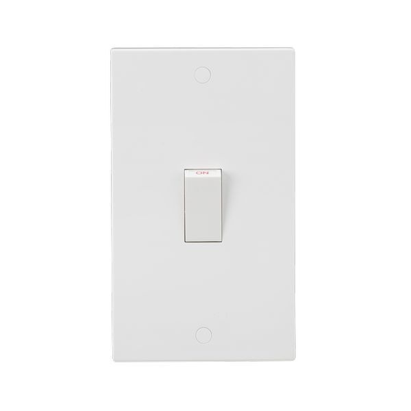 SN8332W 45A DP Switch (2G size) - White Rocker