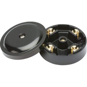 20A Junction Box 4-Terminal - Black (59mm)