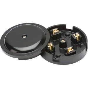 20A Junction Box 4-Terminal - Black (79mm)