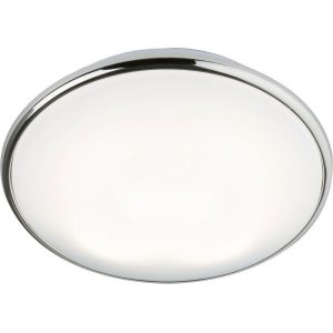 TP38W2DCHF IP20 38W 2D HF Bulkhead with Opal Diffuser and Chrome Base