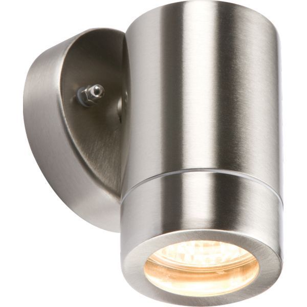 WALL1L 230V IP65 Lightweight Stainless Steel Fixed GU10 35W Fitting